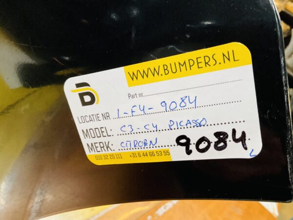 BUMPER Citroen C3 C4 Picasso 2013-2016 VOORBUMPER 1-F4-9084z