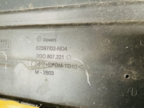 Bumper Volkswagen Polo 2G 2017-2021 2G0807221 4XPdc Voorbumper 1-C8-8542