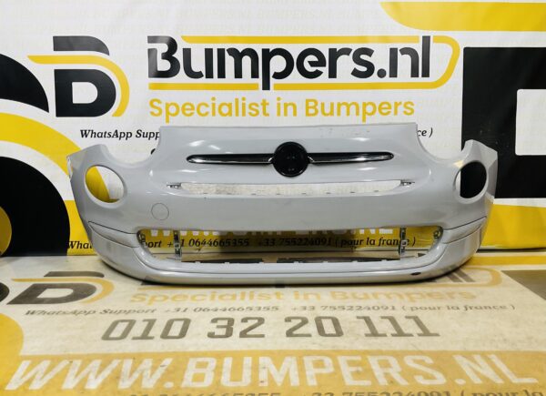 BUMPER Fiat 500 Facelift 2016-2022 VOORBUMPER 2-B8-9098z