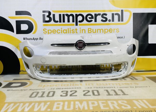 BUMPER Fiat 500 Sport Facelift 2016-2022 VOORBUMPER 2-B8-9100z