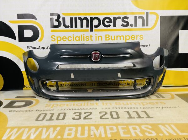 BUMPER Fiat 500 Sport Facelift 2016-2022 VOORBUMPER 2-B8-9104z