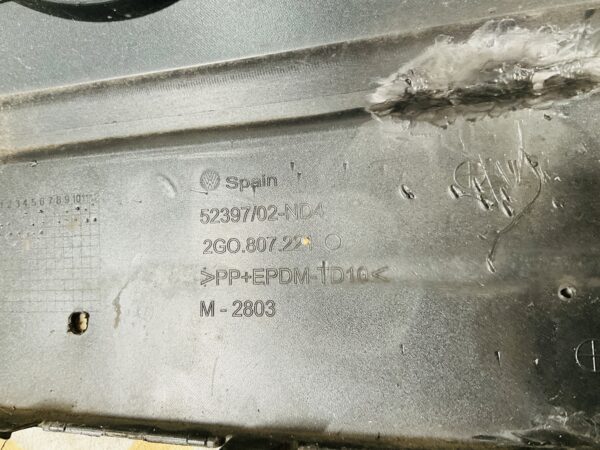 Bumper Volkswagen Polo 2G 2017-2021 2G0807221 4XPdc Voorbumper 1-C8-8547