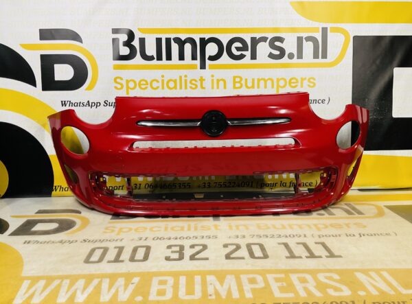 BUMPER Fiat 500 Sport Facelift 2016-2021 VOORBUMPER 2-B8-9113z