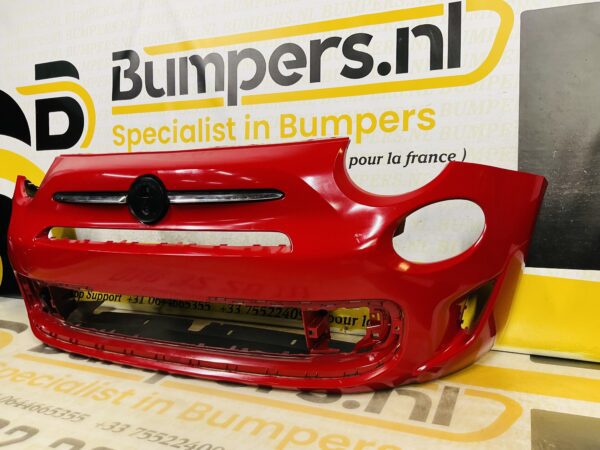 BUMPER Fiat 500 Sport Facelift 2016-2021 VOORBUMPER 2-B8-9113z