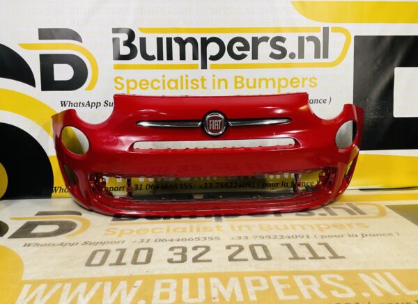 BUMPER Fiat 500 Sport Facelift 2016-2021 VOORBUMPER 2-B8-9114z