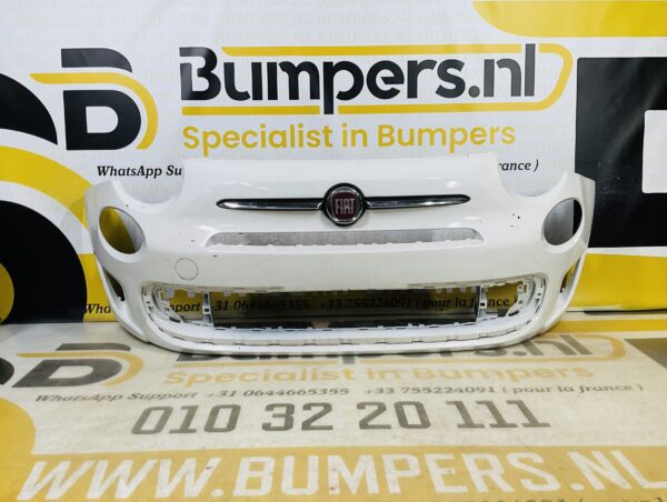 BUMPER Fiat 500 Sport Facelift 2016-2021 VOORBUMPER 2-B8-9115z