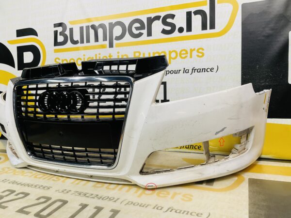 BUMPER Audi A3 8P Facelift 2007-2012 VOORBUMPER 1-H4-8558z