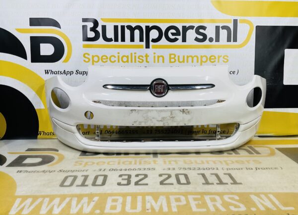 BUMPER Fiat 500 Facelift 2016-2021 VOORBUMPER 2-B8-9116z
