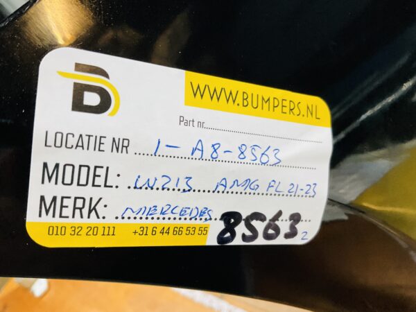 BUMPER Mercedes E Klasse W213 AMG Facelift + GT Grill 2021-2023 VOORBUMPER 1-Z2-8563z