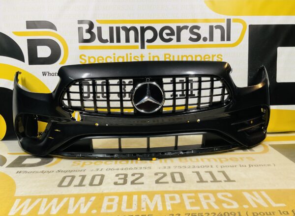 BUMPER Mercedes E Klasse W213 AMG Facelift + GT Grill 2021-2023 VOORBUMPER 1-A8-8564z