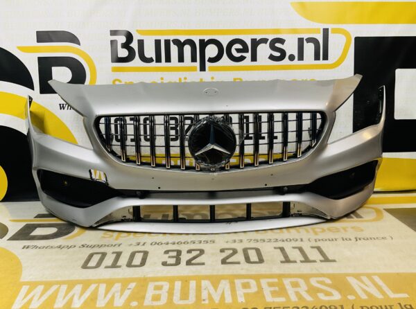 BUMPER Mercedes CLA Klasse W117 AMG Facelift + GT Grill 2016-2019 VOORBUMPER 1-A5-8566z
