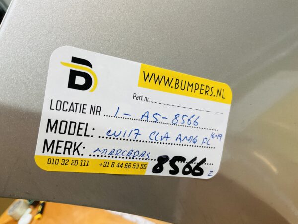 BUMPER Mercedes CLA Klasse W117 AMG Facelift + GT Grill 2016-2019 VOORBUMPER 1-A5-8566z