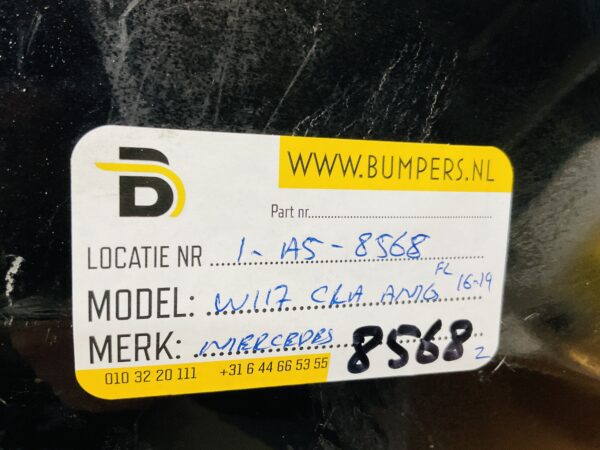 BUMPER Mercedes CLA W117 AMG Facelift GT Grill 6xpdc 2016-2019 VOORBUMPER 1-A5-8568z