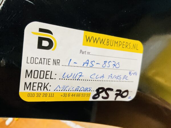 BUMPER Mercedes CLA W117 AMG Facelift 6xpdc 2016-2019 VOORBUMPER 1-A5-8570z