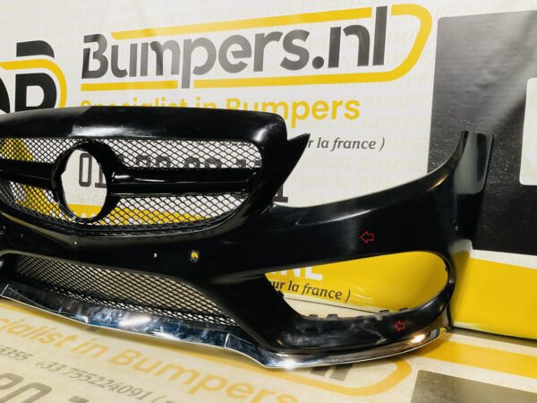 BUMPER Mercedes C W205 AMG C43 6xpdc 2014-2017 VOORBUMPER 1-A4-8571z