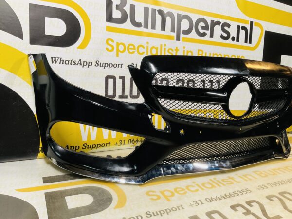 BUMPER Mercedes C W205 AMG C43 6xpdc 2014-2017 VOORBUMPER 1-A4-8571z