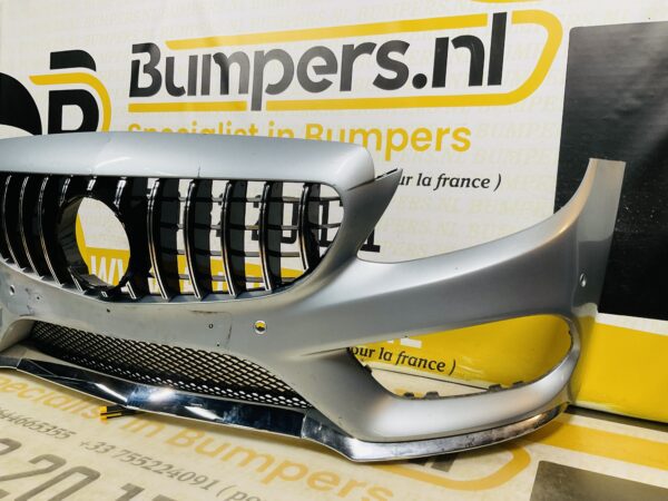 BUMPER Mercedes C Klasse W205 AMG GT Grill 6xpdc 2014-2017 VOORBUMPER 1-A4-8572z