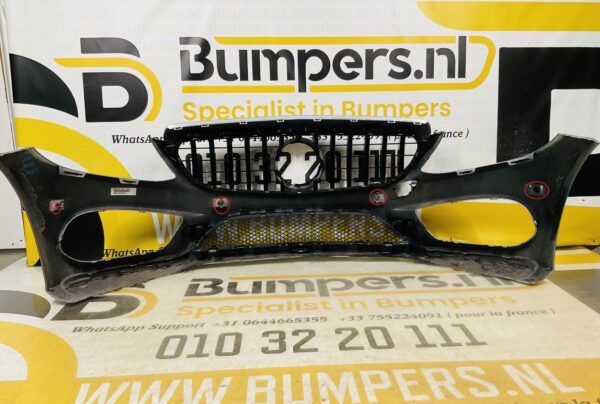 BUMPER Mercedes C Klasse W205 AMG GT Grill 6xpdc 2014-2017 VOORBUMPER 1-A4-8572z