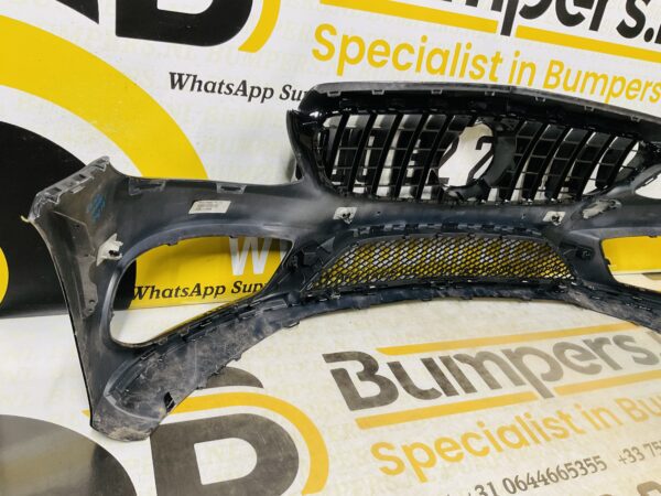 BUMPER Mercedes C Klasse W205 AMG GT Grill 6xpdc 2014-2017 VOORBUMPER 1-A4-8573z