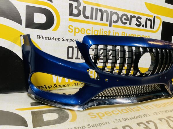 BUMPER Mercedes C Klasse W205 AMG +GT Grill  4xpdc 2014-2017 VOORBUMPER 1-A4-8574z
