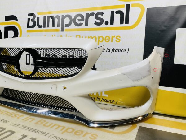 BUMPER Mercedes C Klasse W205 AMG C43 6xpdc 2014-2017 VOORBUMPER 1-A4-8576z