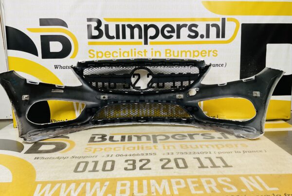 BUMPER Mercedes C Klasse W205 AMG C43 6xpdc 2014-2017 VOORBUMPER 1-A4-8576z
