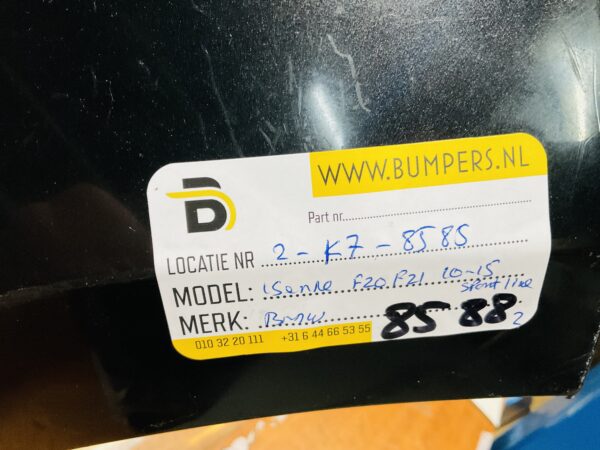 BUMPER BMW 1 Serie F20 F21 Sportline  2010-2015 VOORBUMPER 2-K7-8588z