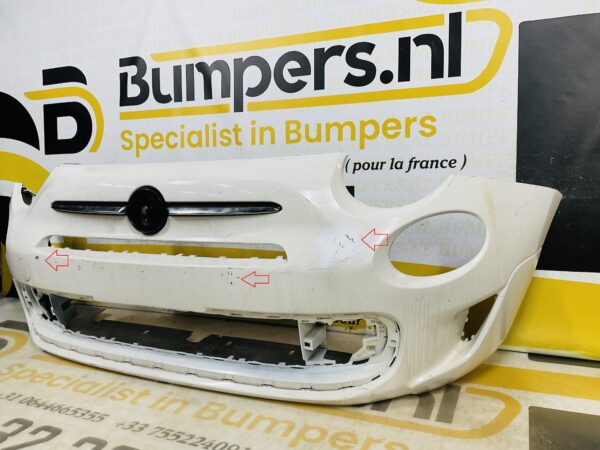 BUMPER Fiat 500 Sport Facelift 2016-2021 VOORBUMPER 2-B8-9152z