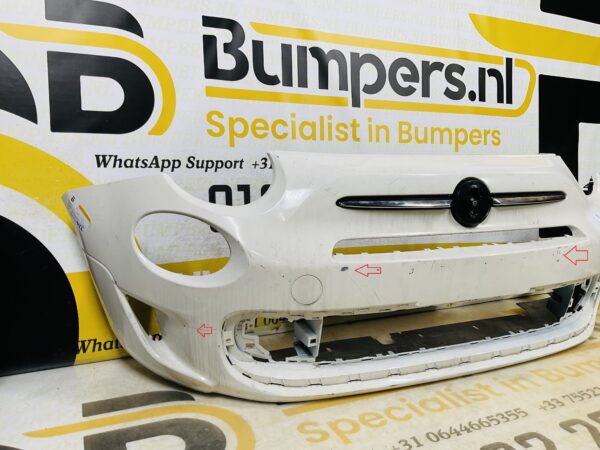 BUMPER Fiat 500 Sport Facelift 2016-2021 VOORBUMPER 2-B8-9152z