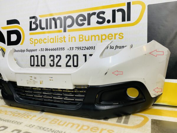 BUMPER Peugeot 2008 2012-2016 VOORBUMPER 2-J10-9157z