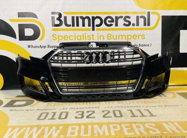 BUMPER Audi A3 8V Sline S-Line Facelift KLS 2016-2021 VOORBUMPER 1-H8-8615z