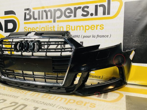 BUMPER Audi A3 8V Sline S-Line Facelift KLS 2016-2021 VOORBUMPER 1-H8-8615z