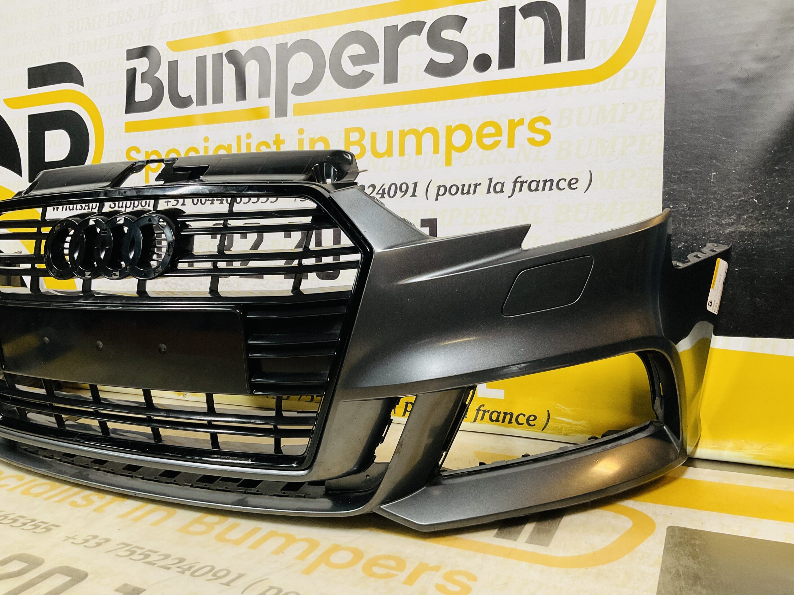 BUMPER Audi A3 8V Sline S-Line Facelift KLS 2016-2021 VOORBUMPER 1-H8-8617z
