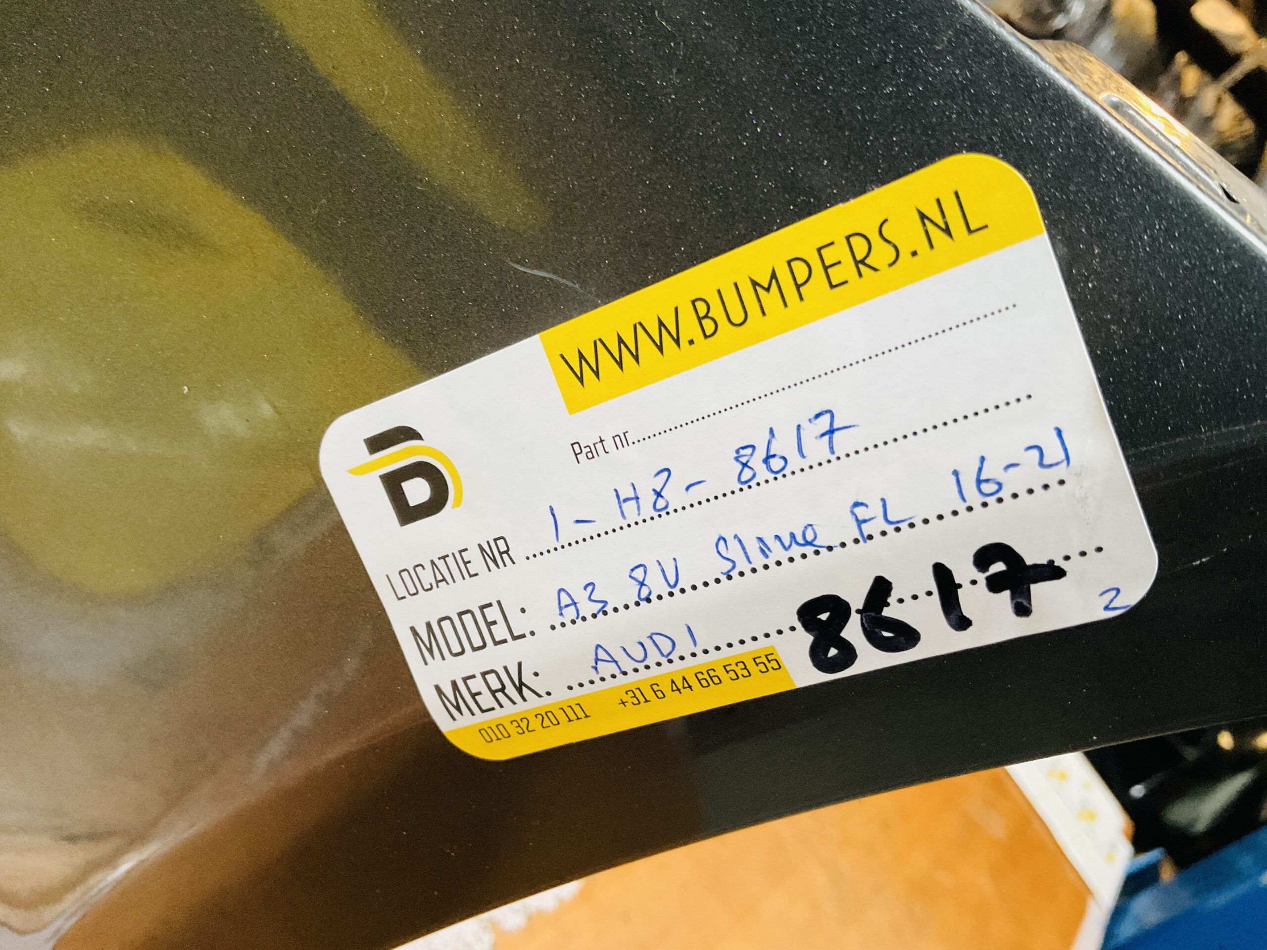 BUMPER Audi A3 8V Sline S-Line Facelift KLS 2016-2021 VOORBUMPER 1-H8-8617z