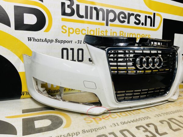BUMPER Audi A3 8P Facelift 2008-2012 VOORBUMPER 1-H4-8624z