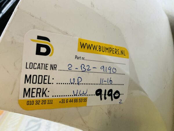 BUMPER Volkswagen Up 2011-2016 VOORBUMPER 2-B2-9190z