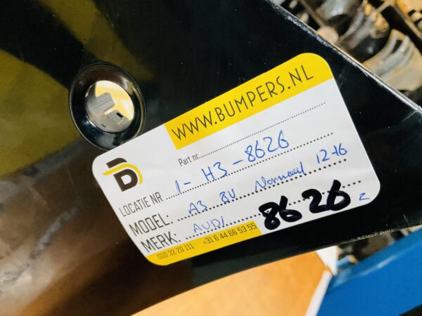 BUMPER Audi A3 8V Normaal KLS 6xpdc 2012-2016 VOORBUMPER 1-H3-8626z