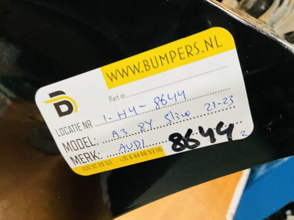 BUMPER Audi A3 8Y Sline S-Line KLS 2021-2023 VOORBUMPER 1-H4-8644z