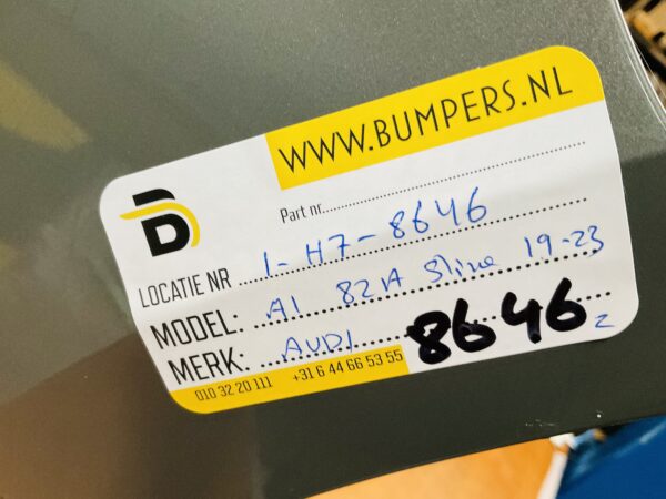 BUMPER Audi A1 82A Sline S-Line KLS 2019-2023 VOORBUMPER 1-H7-8646z
