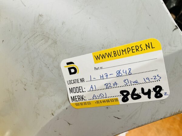 BUMPER Audi A1 82A Sline S-Line KLS 2019-2023 VOORBUMPER 1-H7-8648z
