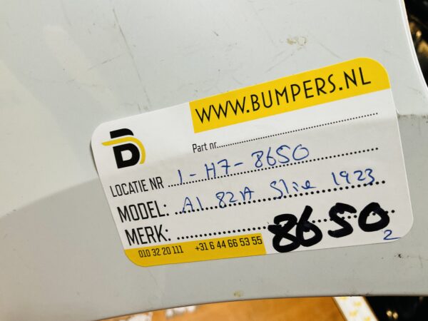 BUMPER Audi A1 82A Sline S-Line KLS 2019-2023 VOORBUMPER 1-H7-8650z