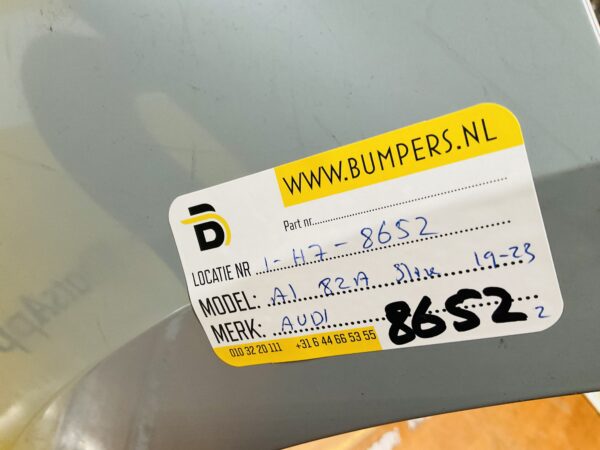 BUMPER Audi A1 82A Sline S-Line KLS 2019-2023 VOORBUMPER 1-H7-8652z