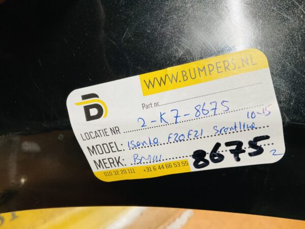 BUMPER BMW 1 Serie F20 F21 Sportline KLS  2010-2015 VOORBUMPER 2-K7-8675z