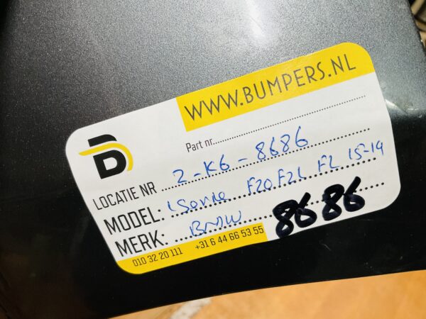 BUMPER BMW 1 Serie F20 F21 Sportline Facelift  2015-2019 VOORBUMPER 2-K6-8686z