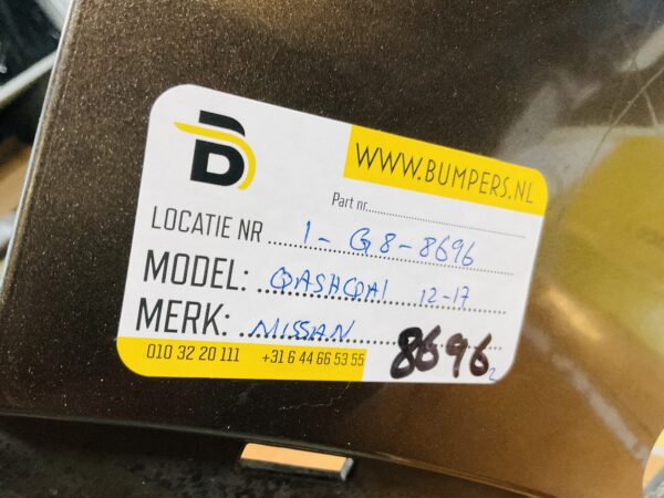 BUMPER Nissan Qashqai 4xpdc 2012-2017 VOORBUMPER 1-G8-8696z
