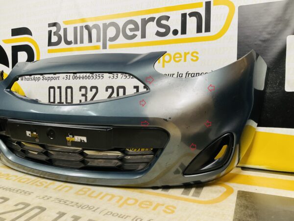 BUMPER Nissan Micra K13 VOORBUMPER 1-G6-8697z