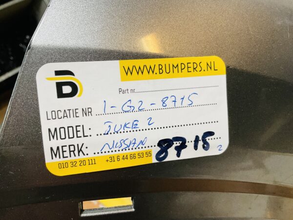 BUMPER Nissan Juke 2  VOORBUMPER 1-G2-8715z