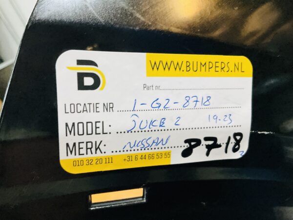 BUMPER Nissan Juke 2  VOORBUMPER 1-G2-8718z