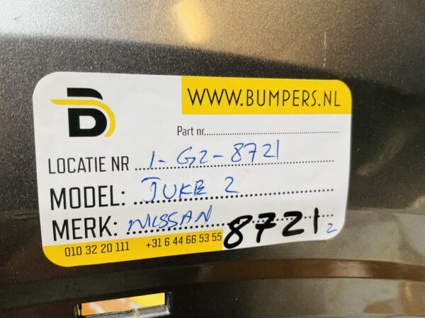 BUMPER Nissan Juke 2 VOORBUMPER 1-G2-8721z