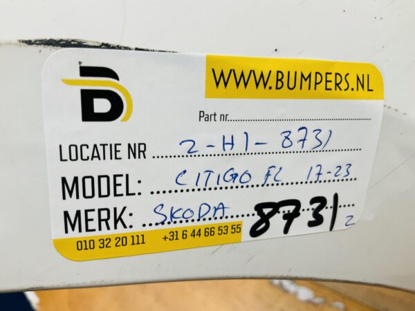 BUMPER Skoda Citigo Monte Carlo Facelift 2017-2023 VOORBUMPER 2-H1-8731z